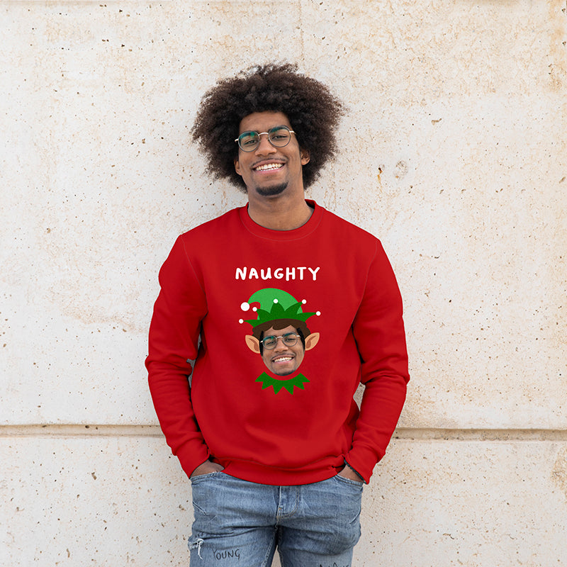 Naughty Elf - Christmas Jumper