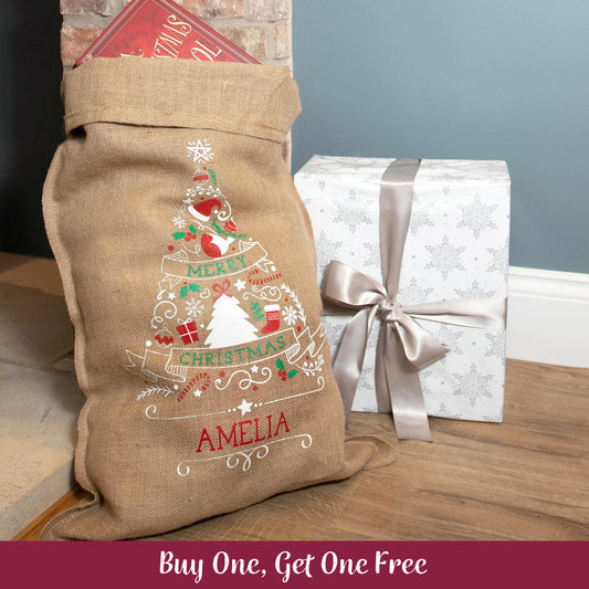 Christmas Tree - Santa Sack