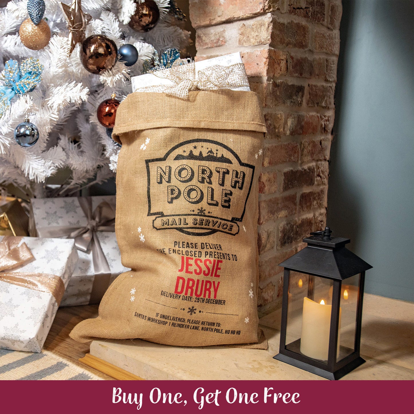 North Pole Mail - Santa Sack