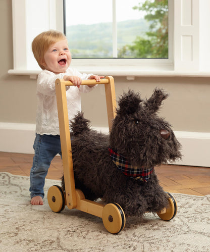 Scottie Dog Baby Walker / Push Along