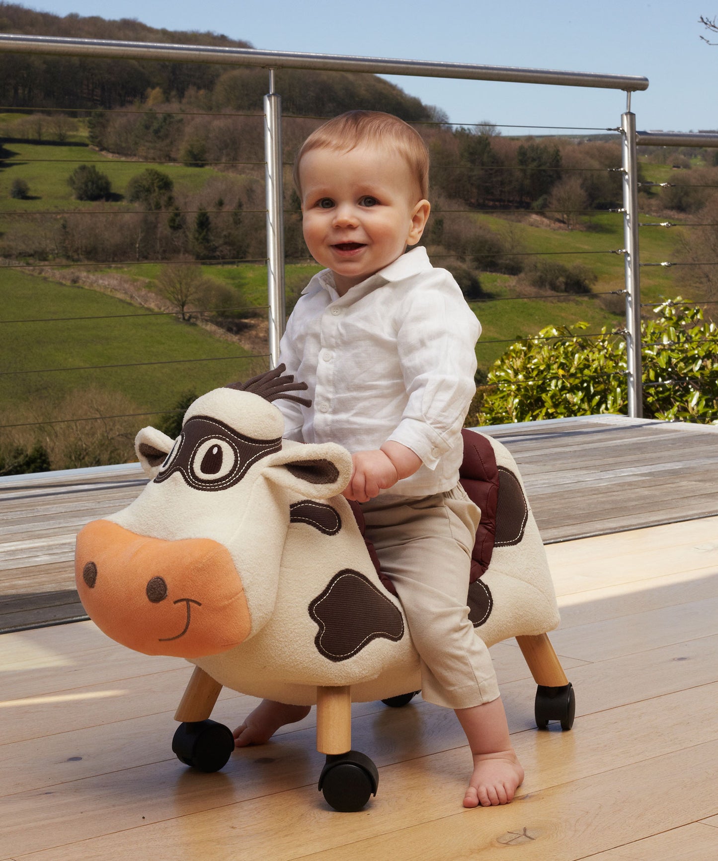 Moobert Cow Ride On Toy