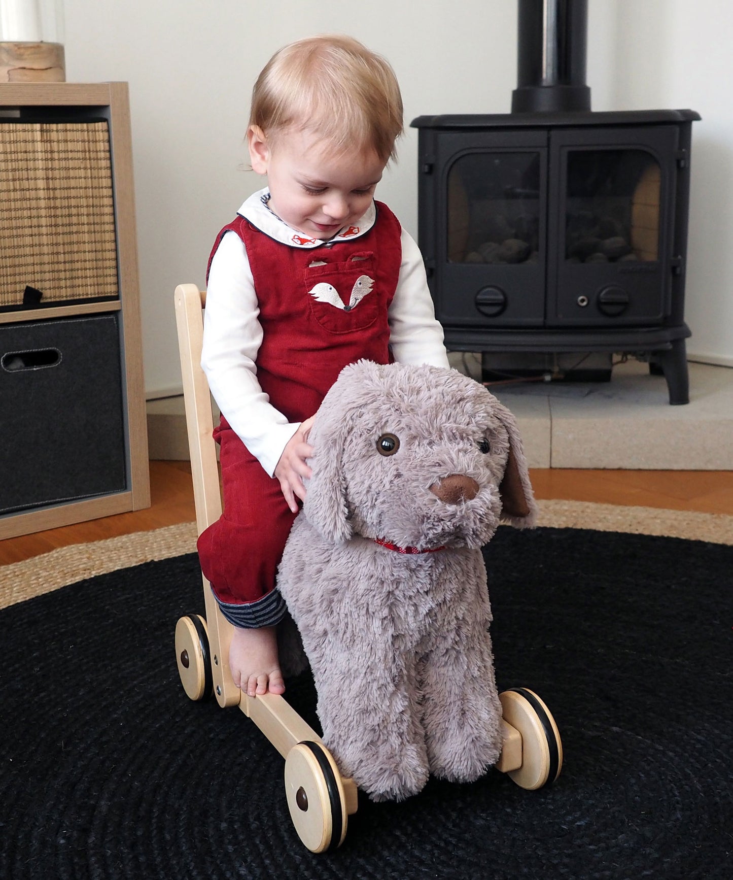 Bailey Dog Baby Walker / Push Along Dog