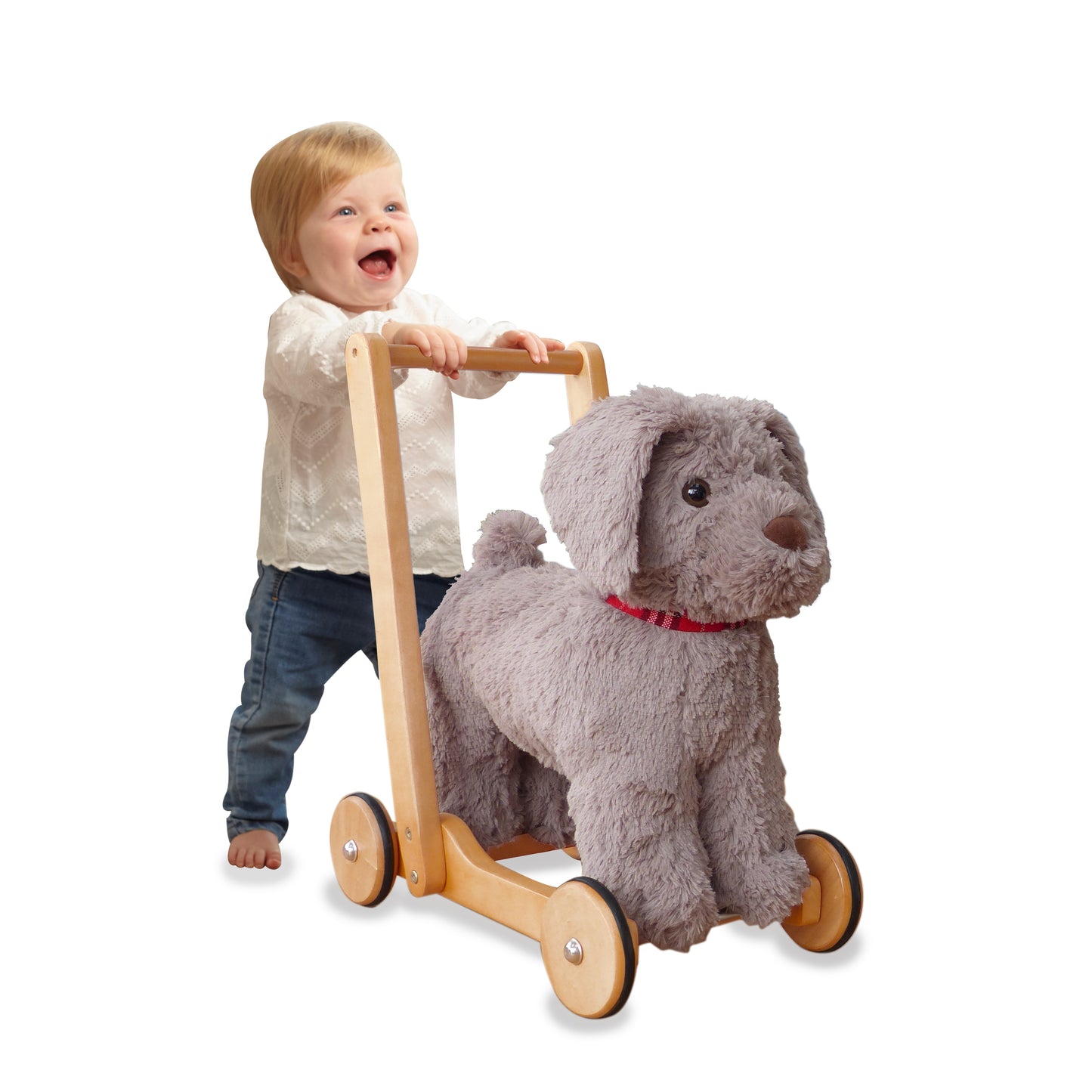 Bailey Dog Baby Walker / Push Along Dog