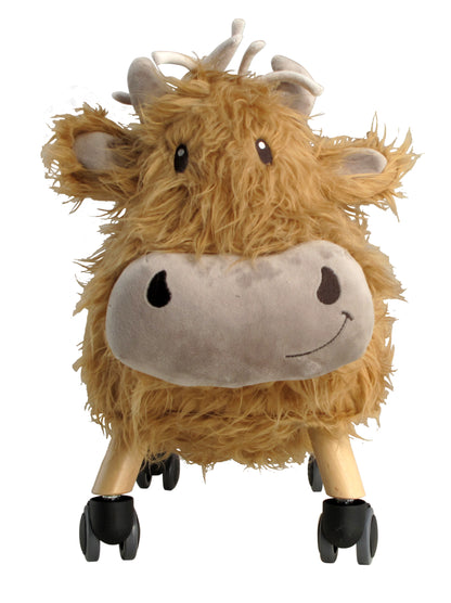 Hubert Highland Cow Ride On Toy