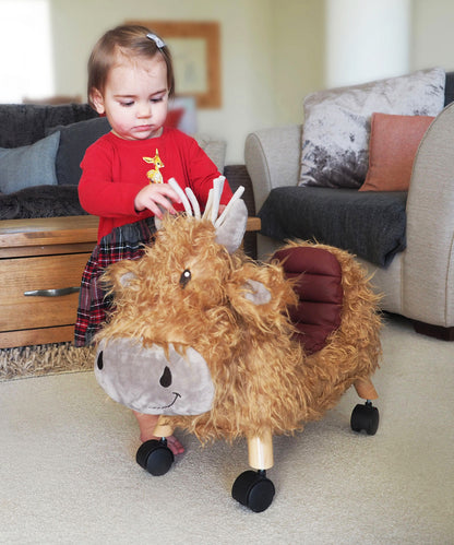 Hubert Highland Cow Ride On Toy