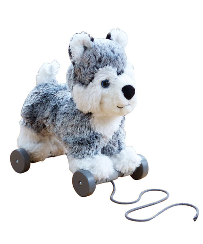 Mishka Dog Pull Along Toy