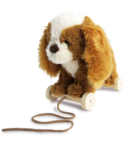 Peanut Pup Pull Along Toy