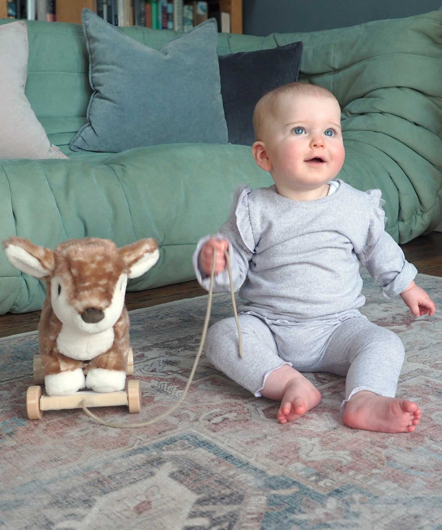 Willow Deer Pull Along Toy