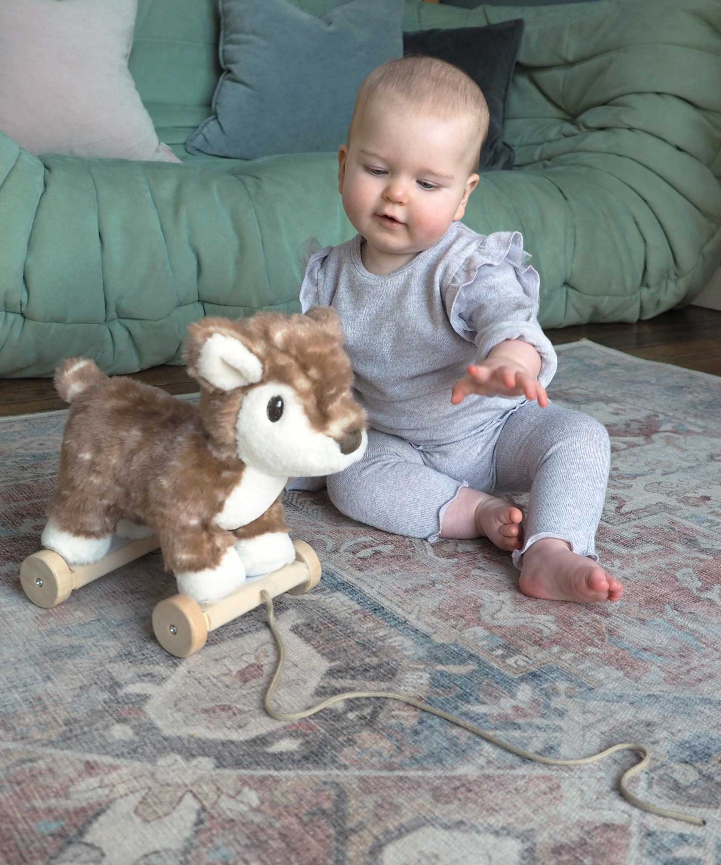 Willow Deer Pull Along Toy