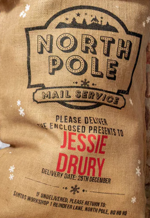 North Pole Mail - Santa Sack