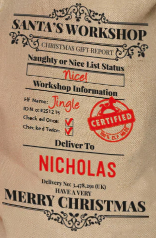 Workshop - Santa Sack