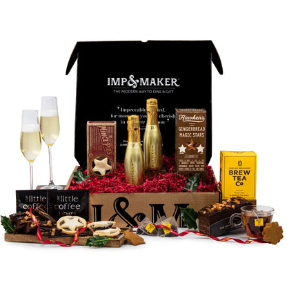 IMP&MAKER Christmas Afternoon Tea and Fizz Hamper